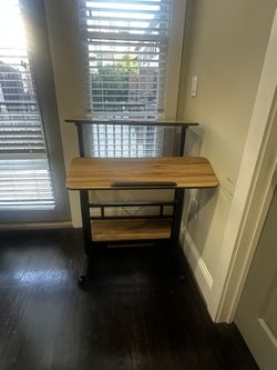 Portable Standing Desk with Wheels
