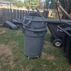 Rolling Garbage Cans