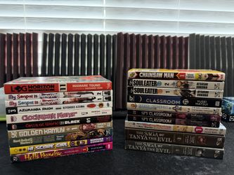 20 Volumes Of Manga/light Novels