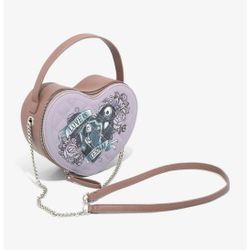 The Nightmare Before Christmas Eternal Love Heart Crossbody Bag