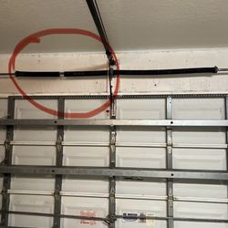 Garage Door Broken Spring Opener Off Track Replace Adjustment And Parts 