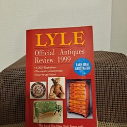 Lyle Official Antique Review 1999 Book-$10.00