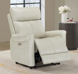 KISLOT Wall Hugger Power Recliner Sofa Reclining Sofa, USB & Type-C Charging, Living Room, Bedroom