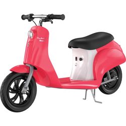Razor Pocket Mod Miniature Euro-Style Electric Scooter - Capri Pink, 24V, up to 15 mph, for Child 8+