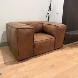 4 piece leather sofa set