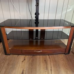 Glass TV Stand