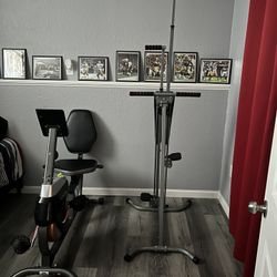 Exercise Bike And Matrix Climber  