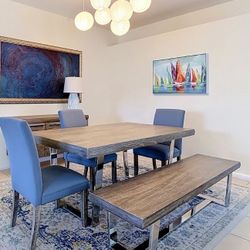 Rooms To Go Wood Dining Set