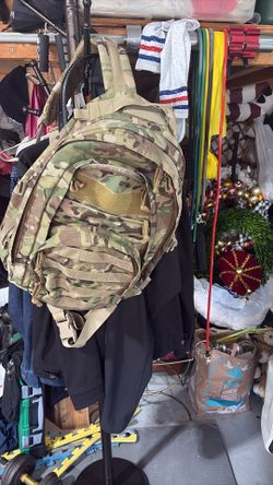 Virtually New Camo Backpack