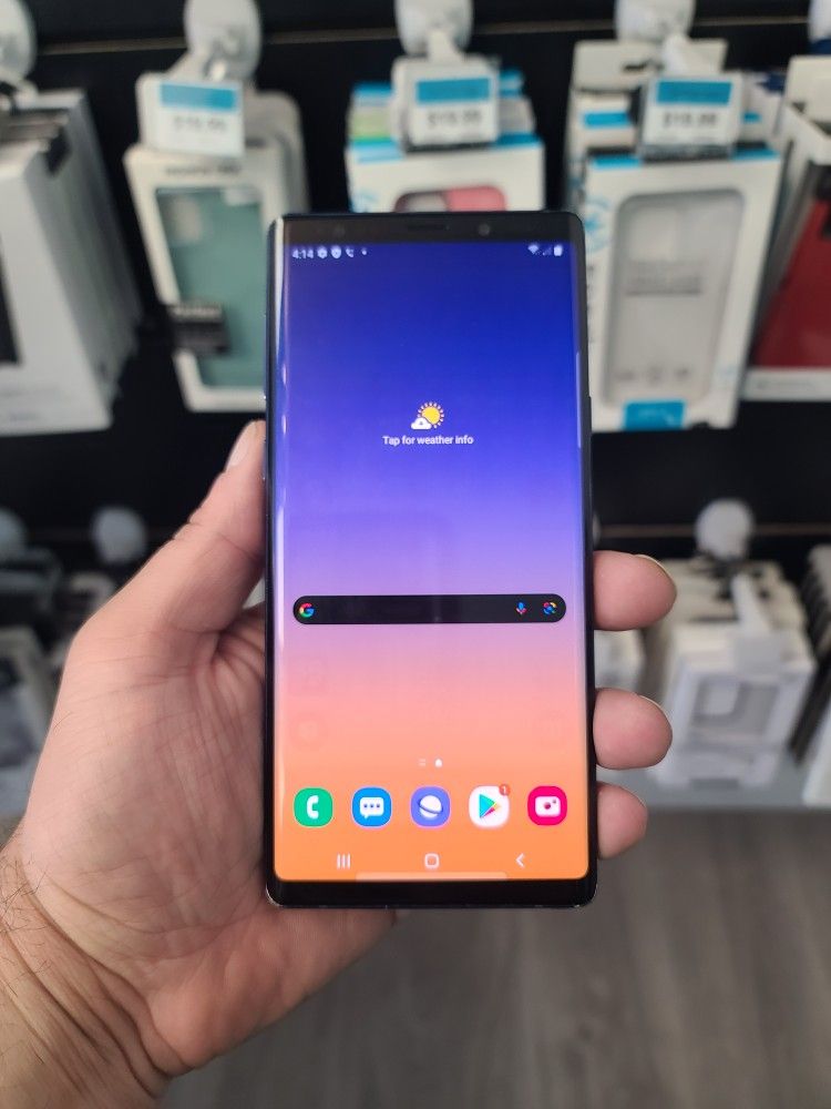 Samsung Galaxy Note 9 128gb Ocean Blue (Factory Unlocked/Desbloquiado)