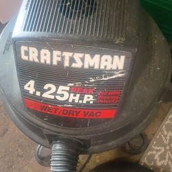 Craftsman Shop Vac 4.25 Horsepower 12 Gallons