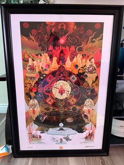 Avatar framed art
