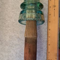 vintage Hemingray Glass Co. telephone pole insulator