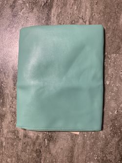 Fold Over Leather Clutch