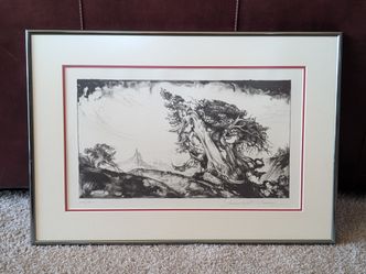 1986 H.C. Berann Signed 24/30 Landschaft I German Lithograph 22"x15⅜" Print