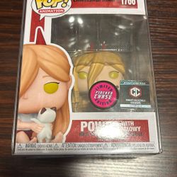 Power With Meowy Flocked Chase Funko Pop