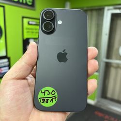 iPhone 16 Black 128GB ( AT&T/ Cricket )