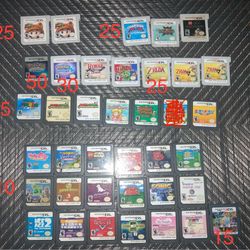 Nintendo 3ds & ds Games