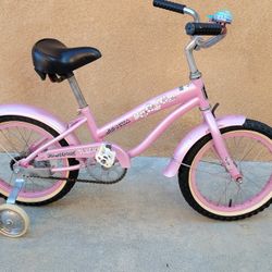 Small Pink Girls Bike 