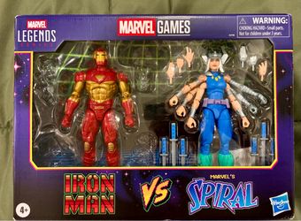 Marvel Legends Iron Man vs Spiral Action Figure 2-Pack