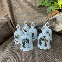 Danbury Mint Norman Rockwell Limited Edition 1979 Bells