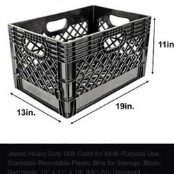 Milk crates