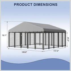 New In Box 10x10 Kennel 