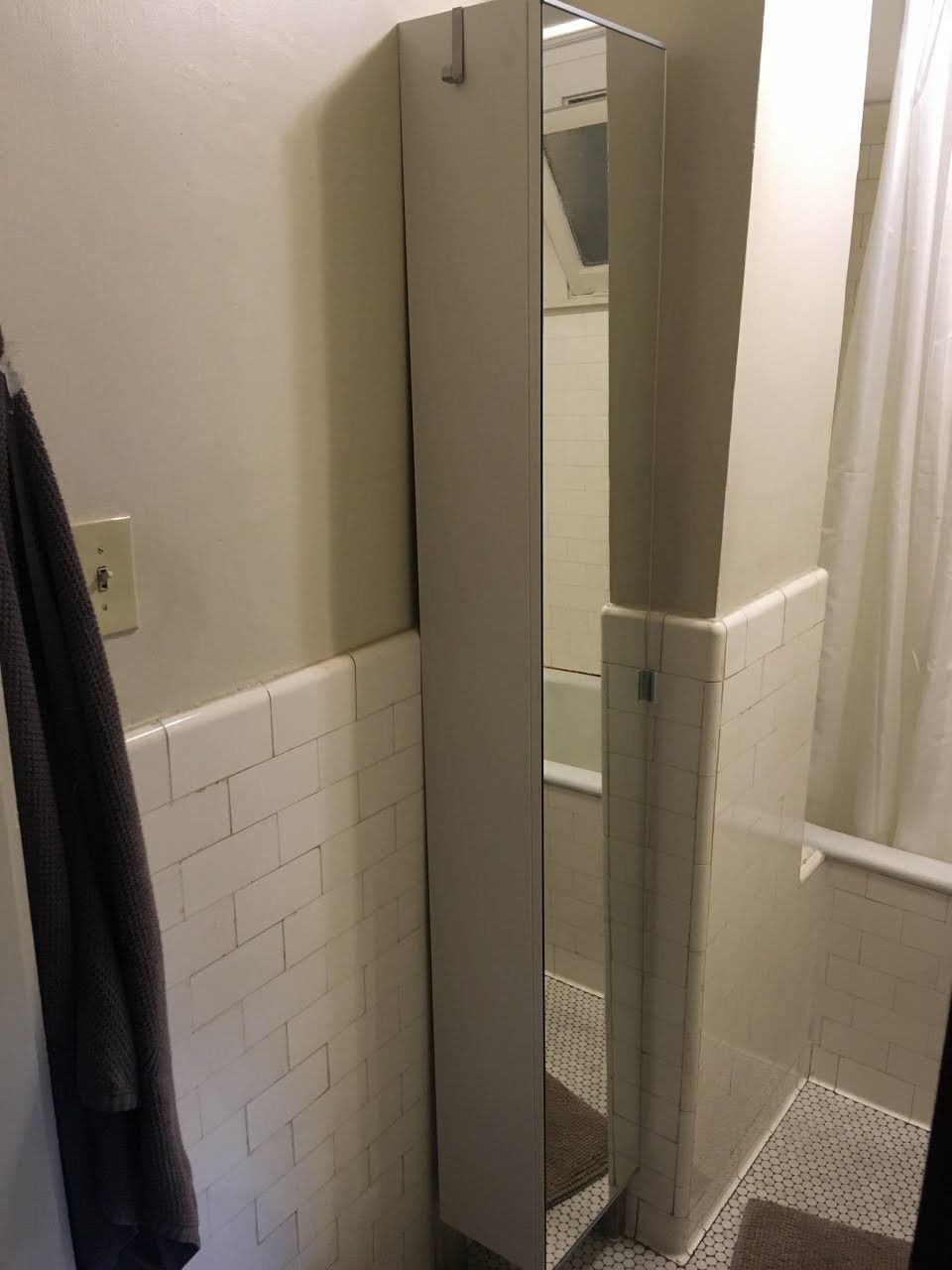 Ikea Lillangen Bathroom High Cabinet