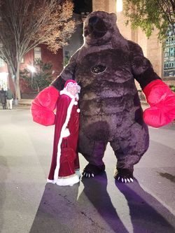 Inflatable big bear