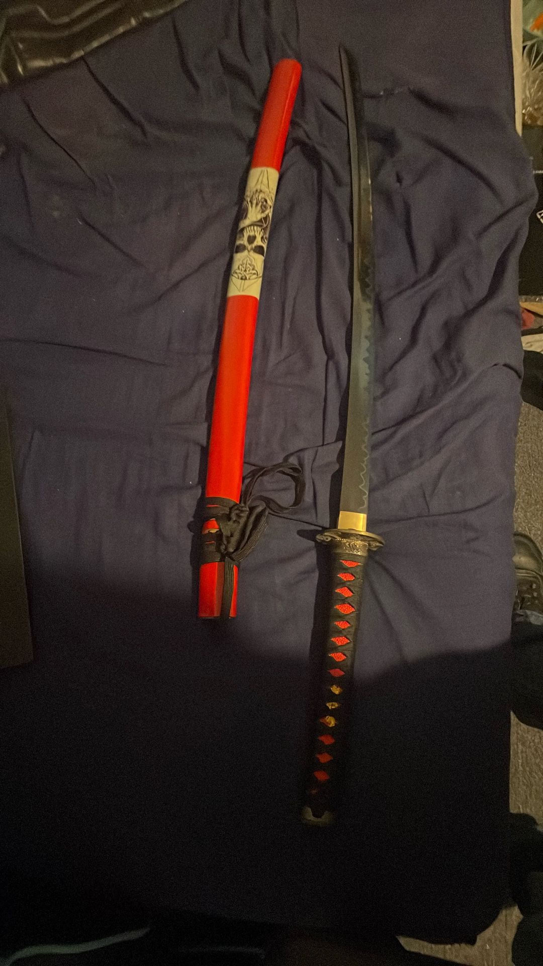Japanese Katana Red