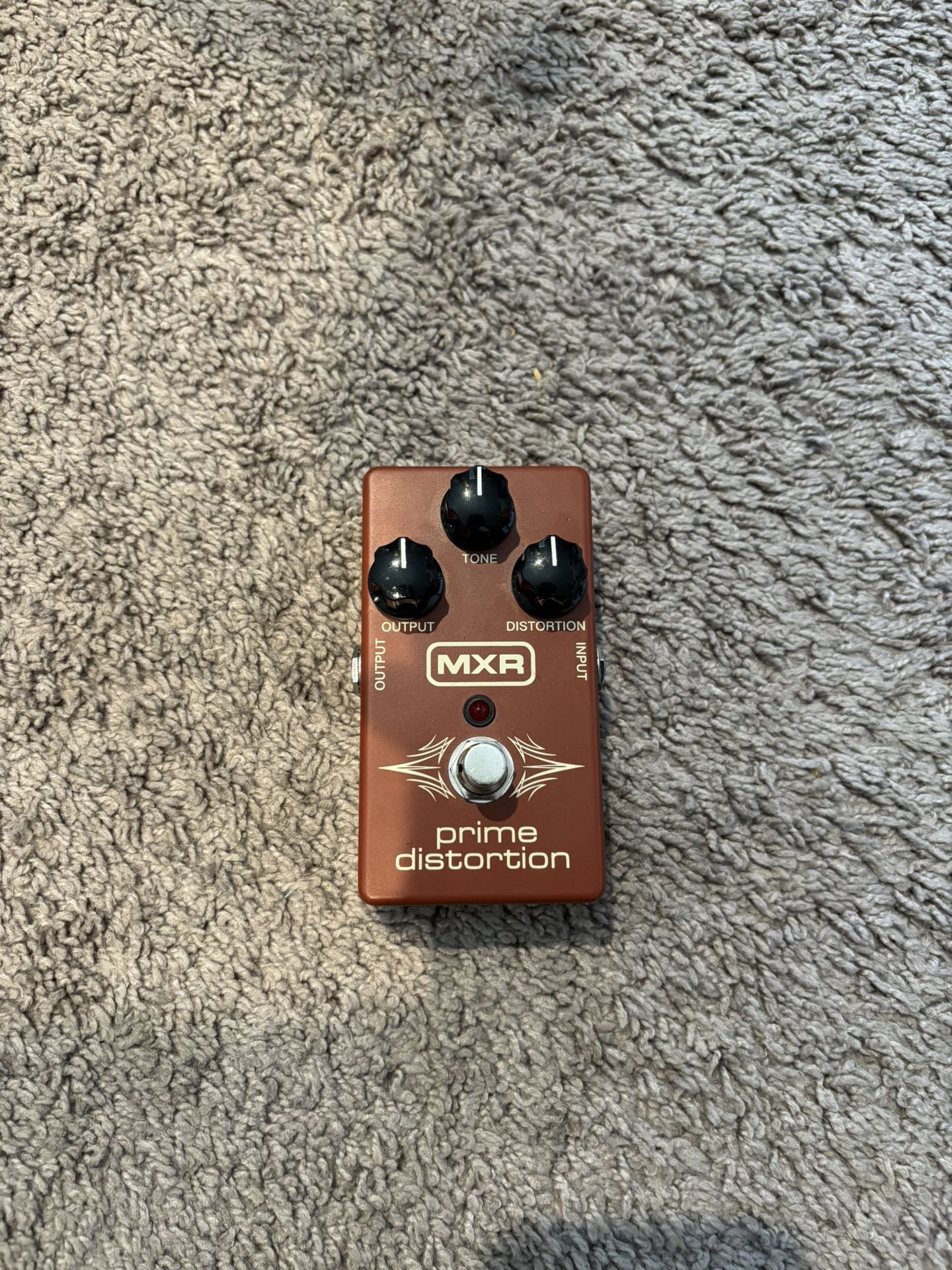 MXR prime distortion guitar pedal