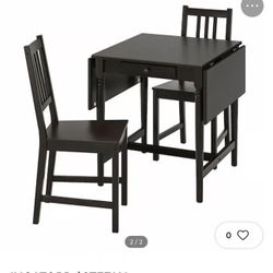IKEA Brand Table With Four Chairs 