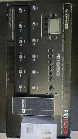 Line 6 POD HD500X Guitar Multi-Effects Pedal & Amp Modeler