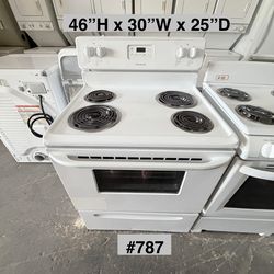 Frigidaire stove electric (#787)