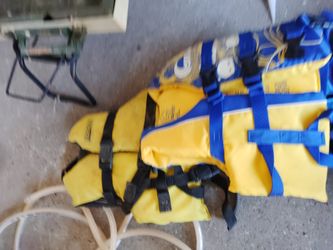 Three Tollder Life Jackets 