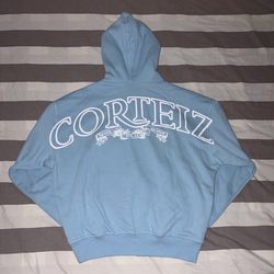 Corteiz Superior Royale Baby Blue Zip Up Hoodie