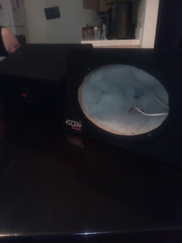 Speaker Boxes SDX audio