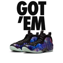 Galaxy Foamposite Size 11.5