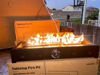 Table fire pit