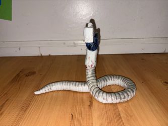 Handmade Ceramic Worm Sculpture
