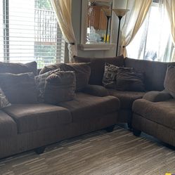 Sectional Couch Three-Piece