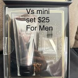 Nuevos Sets Mini De Victoria Secret $25 Ea Men And Women (Pu75216)