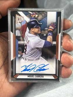 Miguel Cabrera AUTO NUMBER