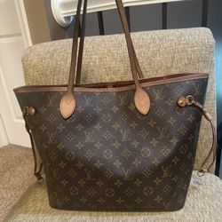 Authentic LV Louis Vuitton Neverfull MM Monogram