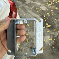 Single Gang Adjustable Mud Ring