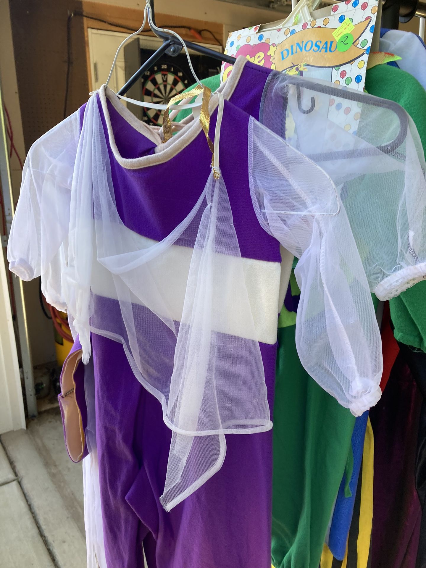 Purple Genie Halloween Costume Sz 2-4. Twins