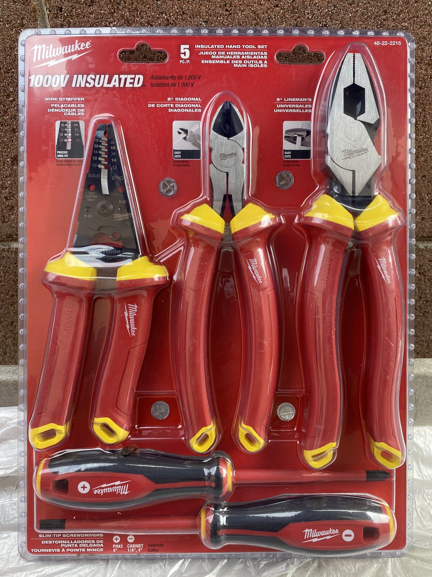 Milwaukee Insulated Tools 5 PCs