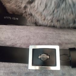 Reduced Price Leather  Harley Davisson Belt