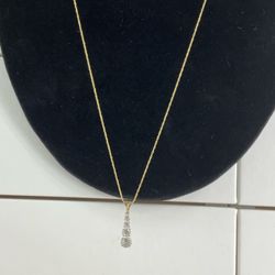 Necklace 10k, 1.0grms