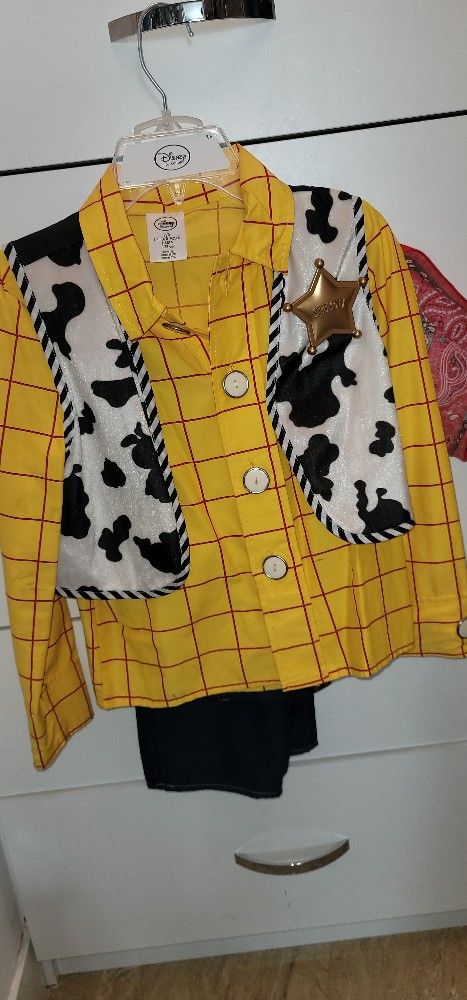 Toy Story WOODY Halloween Costume Size 7-8